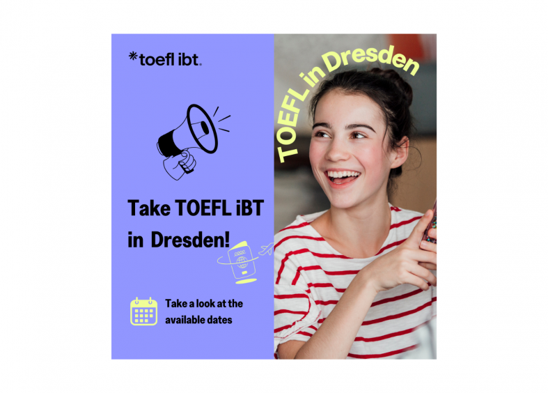 TOEFL iBT jetzt in Dresden!